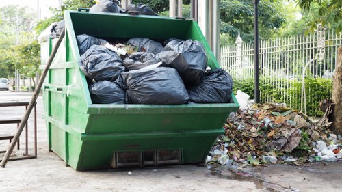 Eco-friendly waste disposal in Manor Park flat clearance